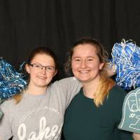 photobooth GradFest foam fingers and pom poms